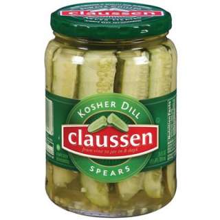 Claussen Dill Pickle Spears 24oz.Opens in a new window