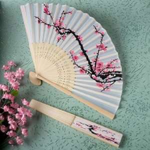  Cherry Blossom Silk Folding Fan