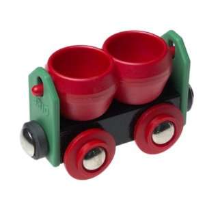  BRIO Cement Hauler Train Car Toys & Games