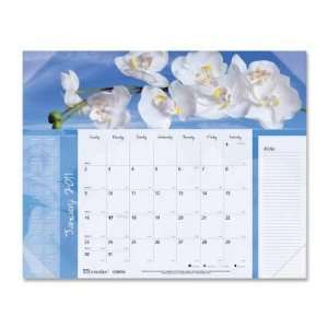  Brownline Panoramic Floral Desk Calendar (C193110) Office 