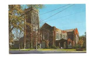 SUMMIT NJ Central Presbyterian Church Vtg Postcard  