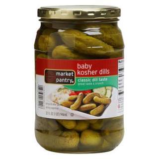 Market Pantry® Baby Kosher Dill Pickles   32 ozOpens in a new 