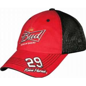   Harvick CFS NASCAR Collection Budweiser Mesh Hat