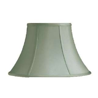 NEW 7 in. Wide Clip On Chandelier Lamp Shade Sage Green Silk Fabric 