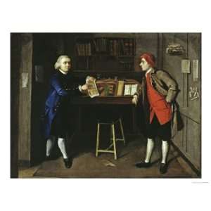 Cabinet Makers Office, c.1770 Giclee Poster Print