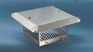 SWEEPS PERFECTION CHIMNEY RAIN CAP, STAINLESS, SP8X8  