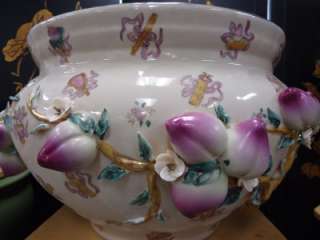 Chinese Vintage Porcelain Fish Bowl, Pot Planter 15W  
