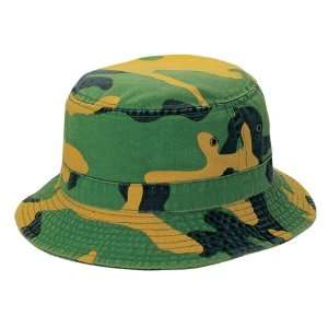  Camouflage Twill Washed Hunting Hat  Rasta Camo small 