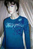 CIRQUE DU SOLEIL   Blue 100% Cotton Logo Sweater   S  
