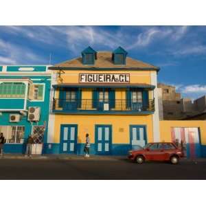  Colourful Buildings in Mindelo, Sao Vicente, Cape Verde 