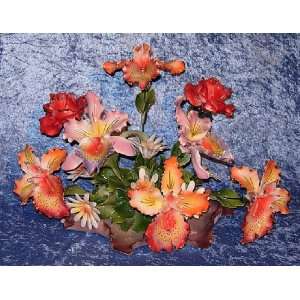  Capodimonte Mixed Flower Centerpiece