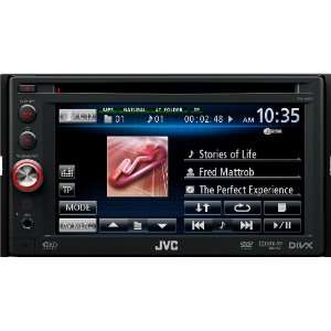  NEW JVC KWAV50 CD TV DVD CAR RECEIVER 6.1 LCD WIRELESS 