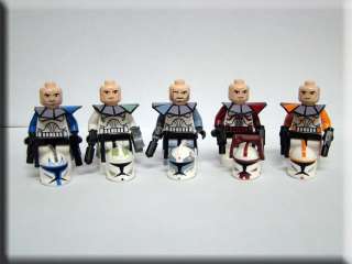 Custom Orange Arc Pauldron for Star Wars LEGO Clone Troopers  