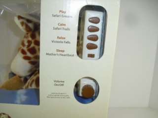 Cloud B Gentle Giraffe Soothing Sounds Baby Infant Sound Machine 