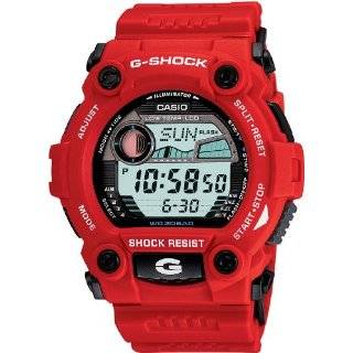 Casio Mens G7900A 4 G Shock Rescue Red Digital Sport Watch