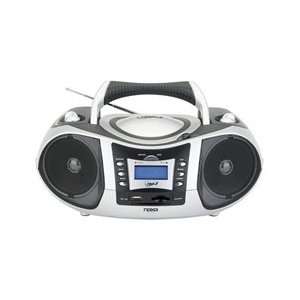  NAXA Portable /CD Player W/ Text Display AM/FM Stereo Radio USB 