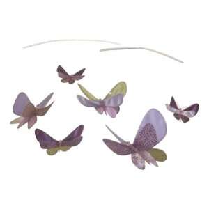  Lambs and Ivy Luv Bugs Ceiling Sculpture, Plum Baby