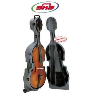  SKB Sculpted Cello Case 4/4 with Wheels SKB 544 Musical 