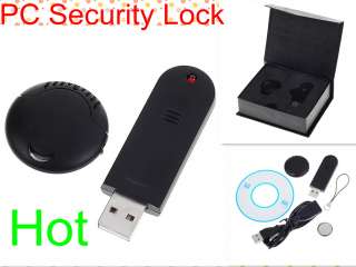 USB Wireless PC Computer Laptop Security Screen Lock Data Protection 