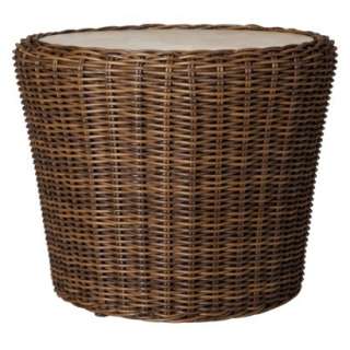 Smith & Hawken® Premium Quality Belvi™ Woven Side Table.Opens in a 