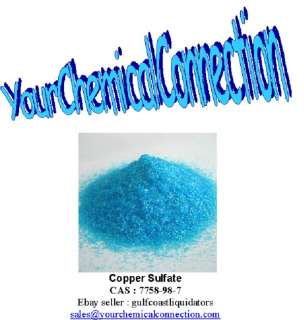 LB Pound Copper Sulfate Pentahydrate Powder Fine Crys  