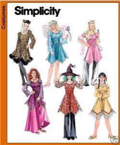 3614 Girls’ Witch Indian Fairy Costume Pattern 7 14  