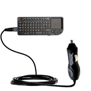 Rapid Car / Auto Charger for the Rii Mini Wireless Keyboard Touchpad 