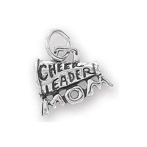  Cheerleader Mom & Megaphone Charm Jewelry