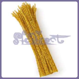 Pipe Cleaners Sparkle Bending Twisted Stick 100(approx)  