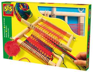 SES Creative Childrens Learning Weaving Loom Kit  Large  