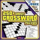 250+ Great Crossword Puzzles PC CD solve letter challenge smart word 