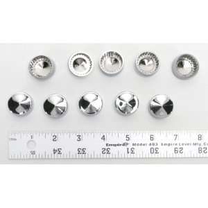   Chrome 3/4 in. Hex Bolt /Nut Covers 24020121