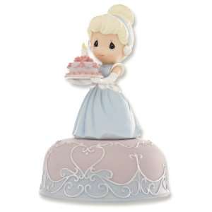   Moments Disney Cinderella Holding Birthday Cake Musical Jewelry