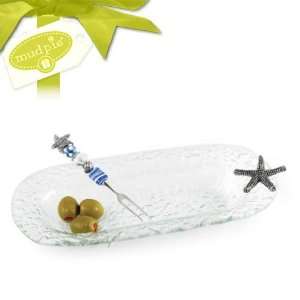   Gifts  108073C Clear Oval Glass Condiment Bowl Set 