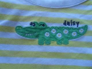 Gymboree Daisy Days LOT Alligator Top Skirt Tights 18 24 months  