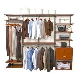  FreedomRail Closet System   Cherry