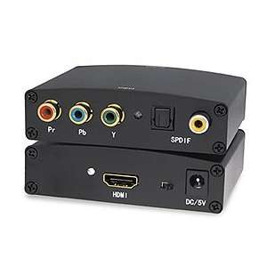   Converter, Component with Coaxial/Toslink Audio to HDMI Electronics