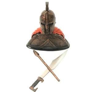   Leonidas Spartan with Sword & Spear Collectible Gift 