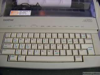 Brother GX 6750 Daisy Wheel Electronic Typewriter  