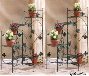 IVY DESIGN STAIRCASE PLANT STAND 6 SHELF   NEW  