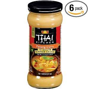 Thai Kitchen Panang Curry, 10 Minute Simmer Sauce, 11.9 Ounce Bottles 