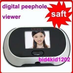 Patented Digital Door Peephole Viewer 2.5inchLCD Screen  