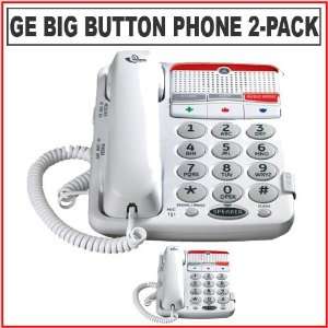 GE 29568GE1 Dect 6.0 Corded Big Button Phone for Mild Hearing Loss in 