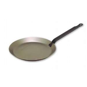  Bourgeat black steel round crepe pan with iron handle 