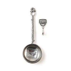   Pewter Coffee Scoop with Hook by Crosby and Taylor