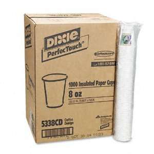 Dixie Products   Dixie   Hot Cups, Paper, 8 oz., Coffee Dreams Design 