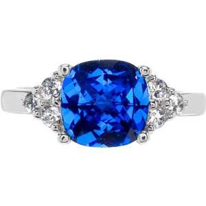  Millies Rose Cut Synthetic Sapphire Ring Jewelry
