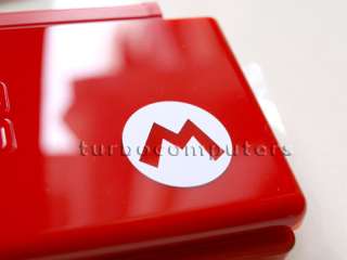 Nintendo DS Lite Shell Cover Housing Case Red Mario NEW  