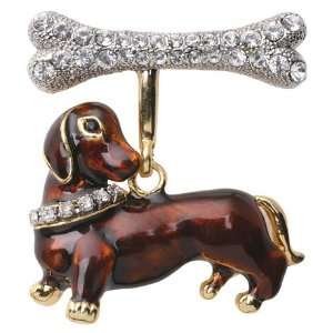 Dachshund Brooch