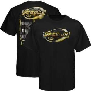  Dale Earnhardt Jr 2012 Race Schedule T shirt (X Large 